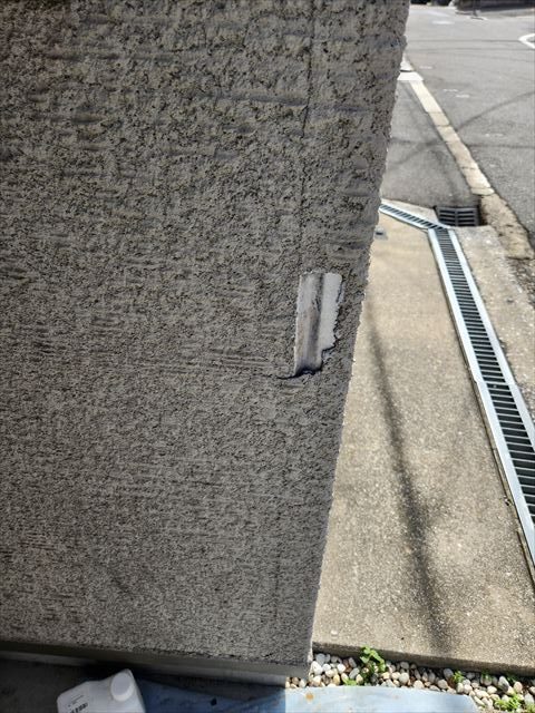 壁の欠損