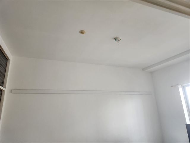 天井塗装工事終了後