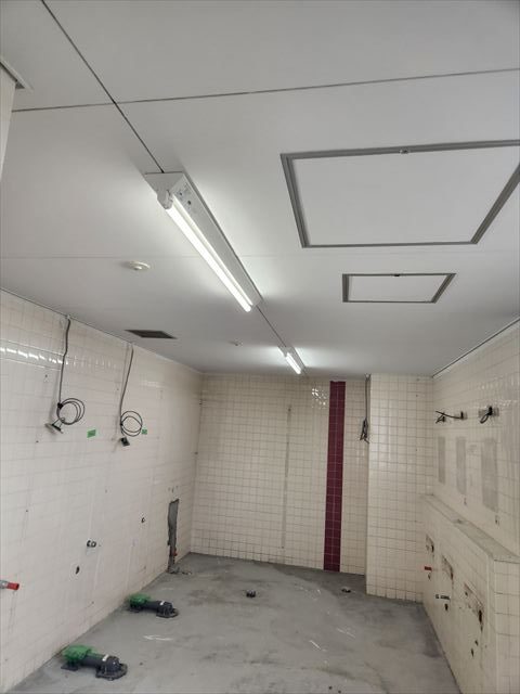 トイレ天井塗装完