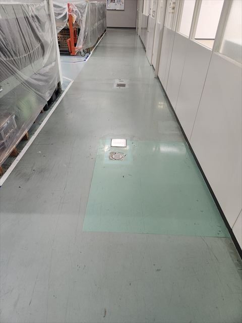 塗床工事前の床