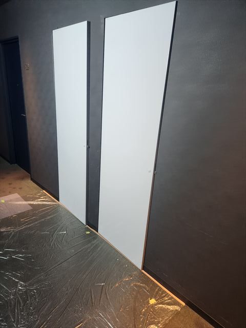 壁紙のめくり後