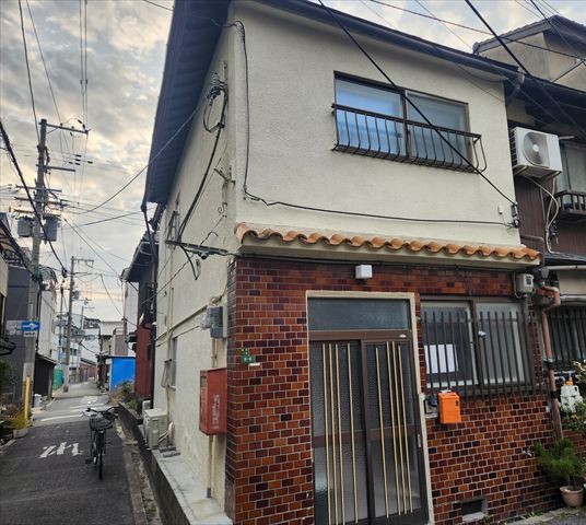 外壁2面塗装前