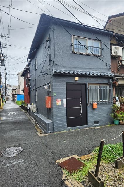 外壁2面塗装後