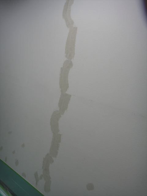 塗装前のパテ処理