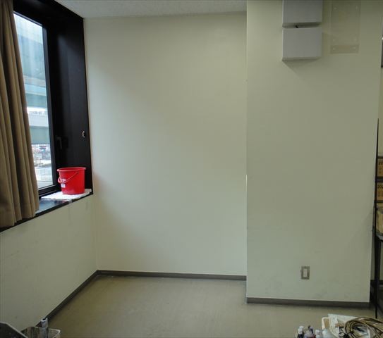 きれいになった壁面