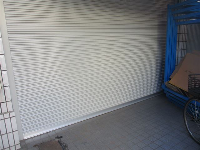 シャッター取り換え後