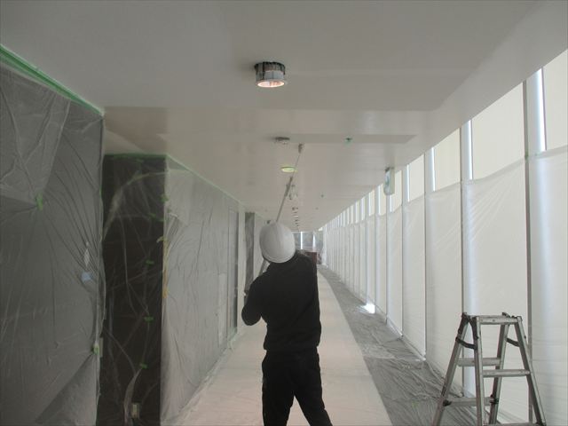 天井2回目塗装